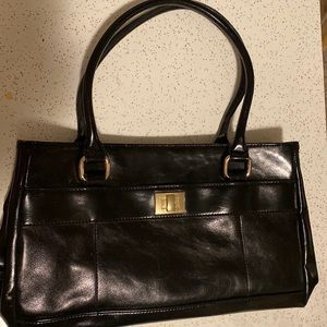 Vintage Giani Bernini black purse